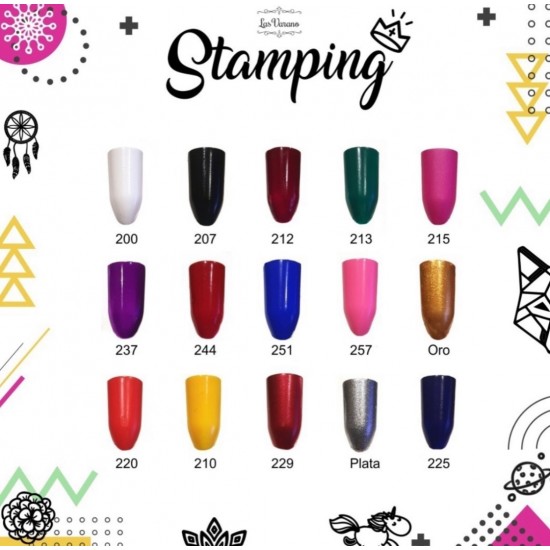 esmaltes stamping las varano