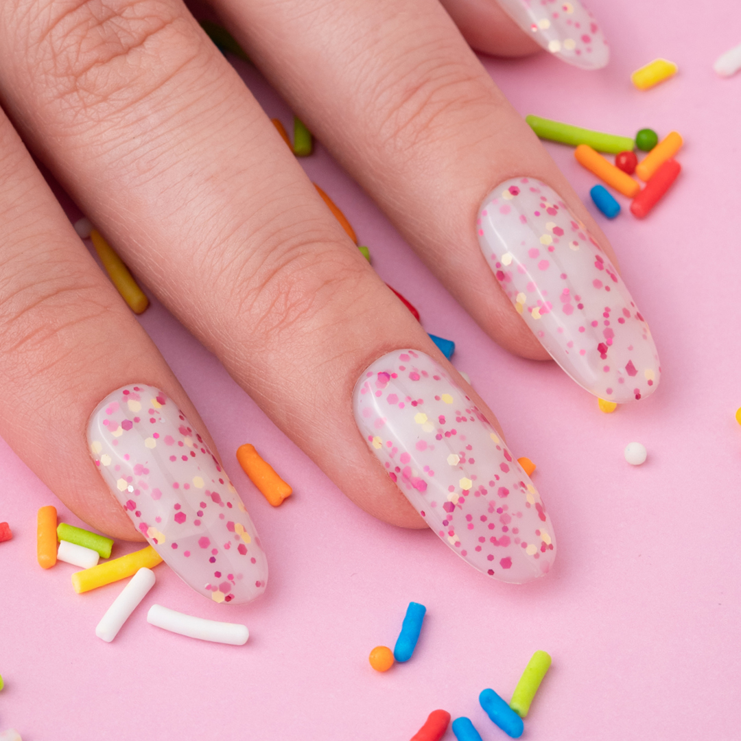 Sprinkles pink mask