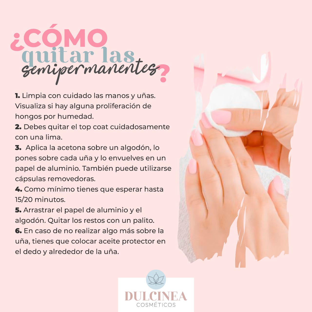 Remover semipermanente
