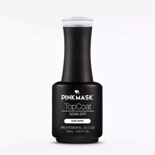 top coat glitter pink mask 03