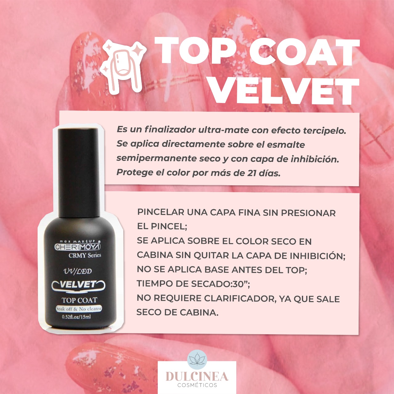 top coat velvet cherimoya