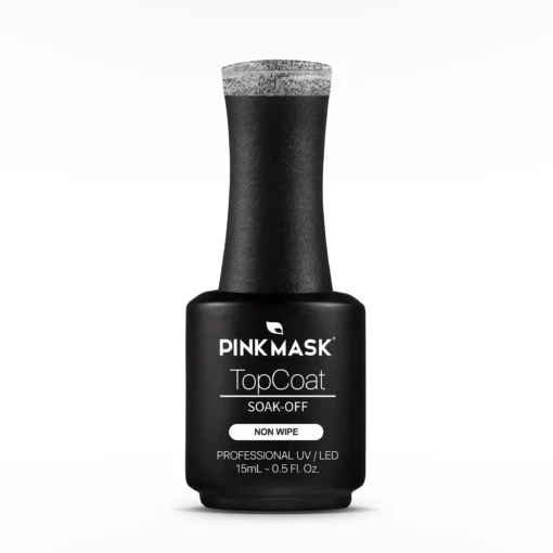top coat dots pink mask 01