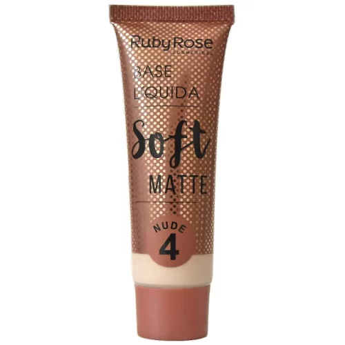 base liquida soft matte nude ruby rose