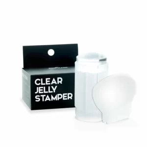 sello clear jelly stamper pink mask