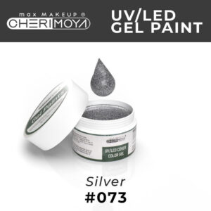gel paint silver cherimoya