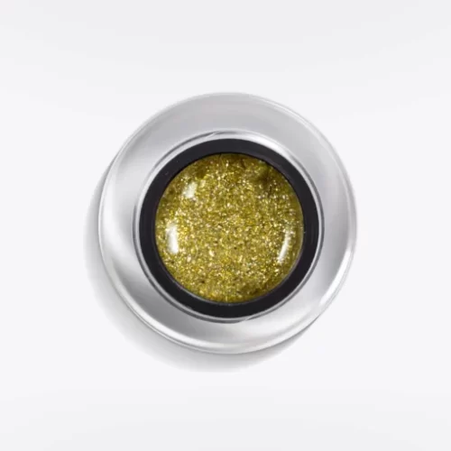 gel paint power gold pink mask