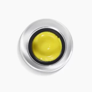 gel paint yellow pink mask