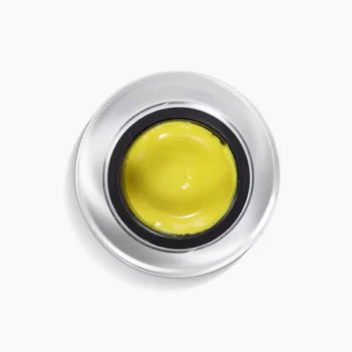 gel paint yellow pink mask