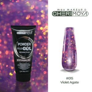 powder gel cherimoya 15 glitter lila