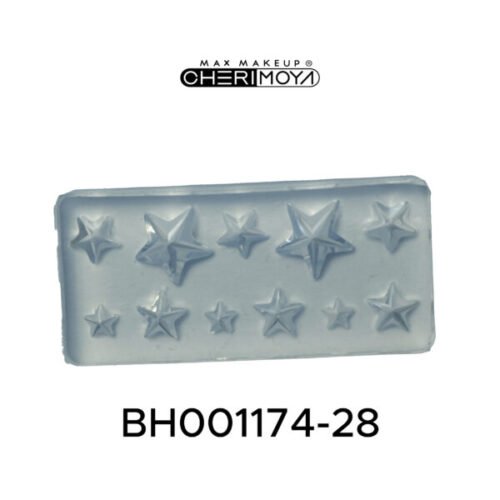molde de silicona cherimoya estrellas