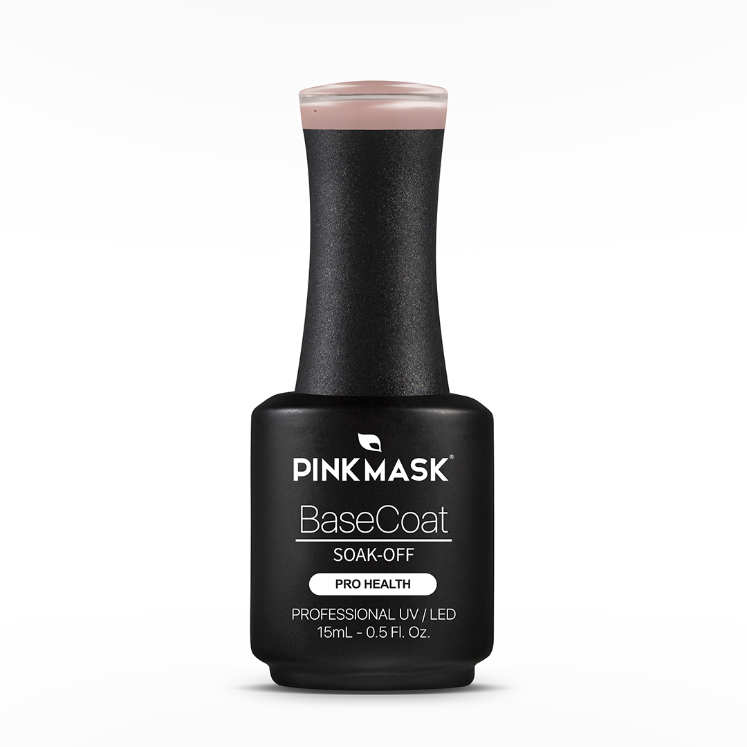 rubber base coat sweet peach pink mask