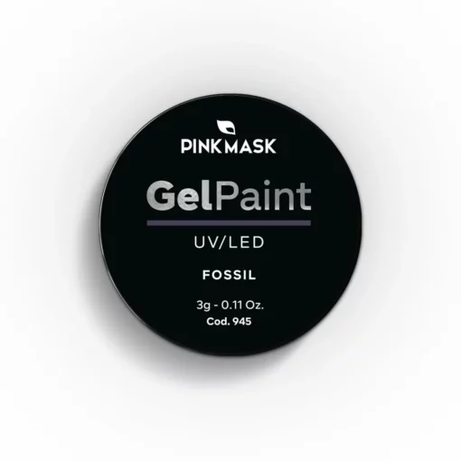 gel paint fossil pink mask