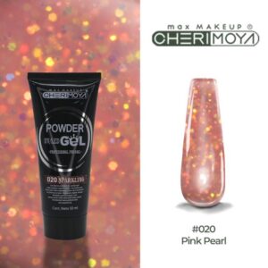 powder gel cherimoya 20 glitter rosa