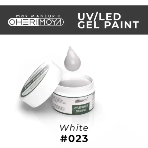 gel paint white cherimoya