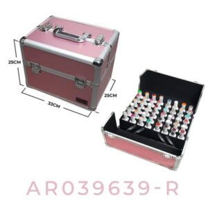 maletin para manicure rosa cherimoya