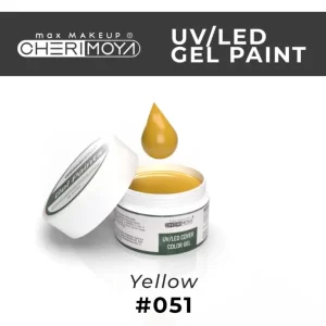 gel paint yellow cherimoya