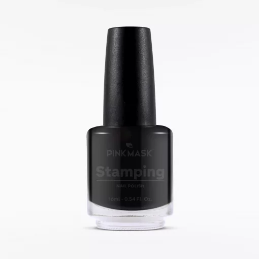 esmalte para stamping pink mask negro