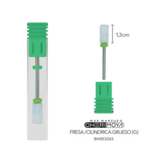 fresa ceramica cilíndrica grueso cherimoya