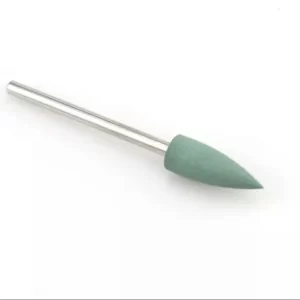 fresa silicona bala chica verde