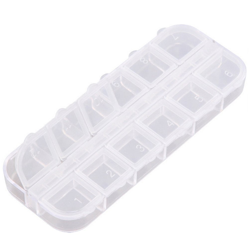 organizador decoración uñas x12