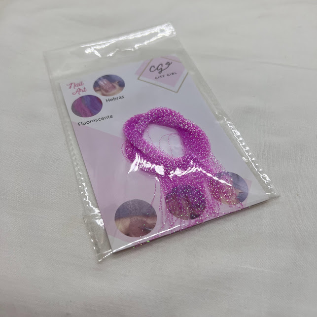 hebras fluorescentes city girl lila
