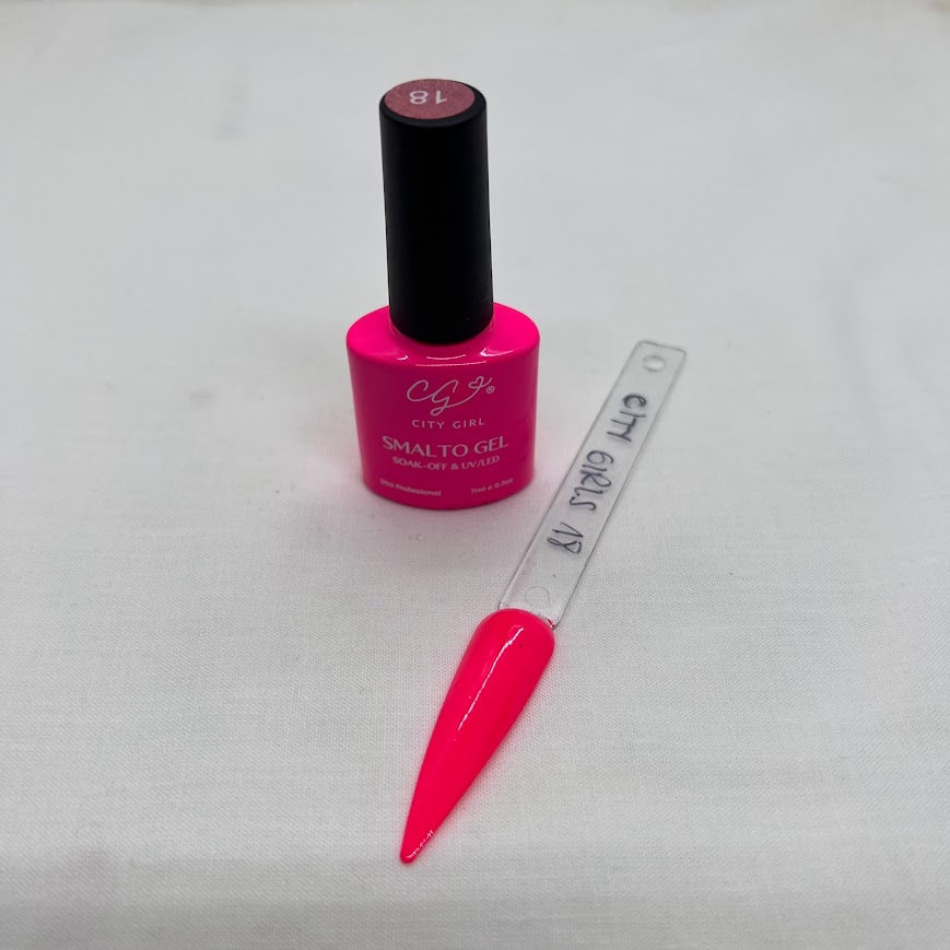 city girl 7ml 18 rosa