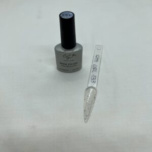 city girl 7ml 133 glitter plateado