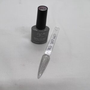 city girl 7ml 136 glitter plateado