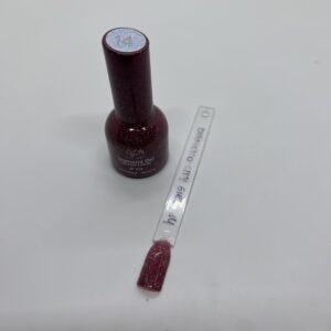 diamond gel city girl 14 bordo