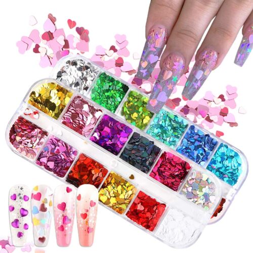 confetti corazon beauty sky