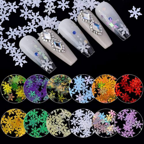 confetti copos de nieve
