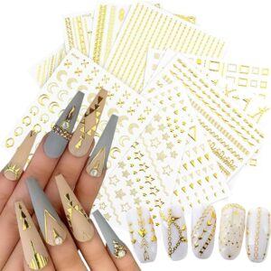 sticker dorado
