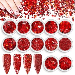 glitter rojo city girl