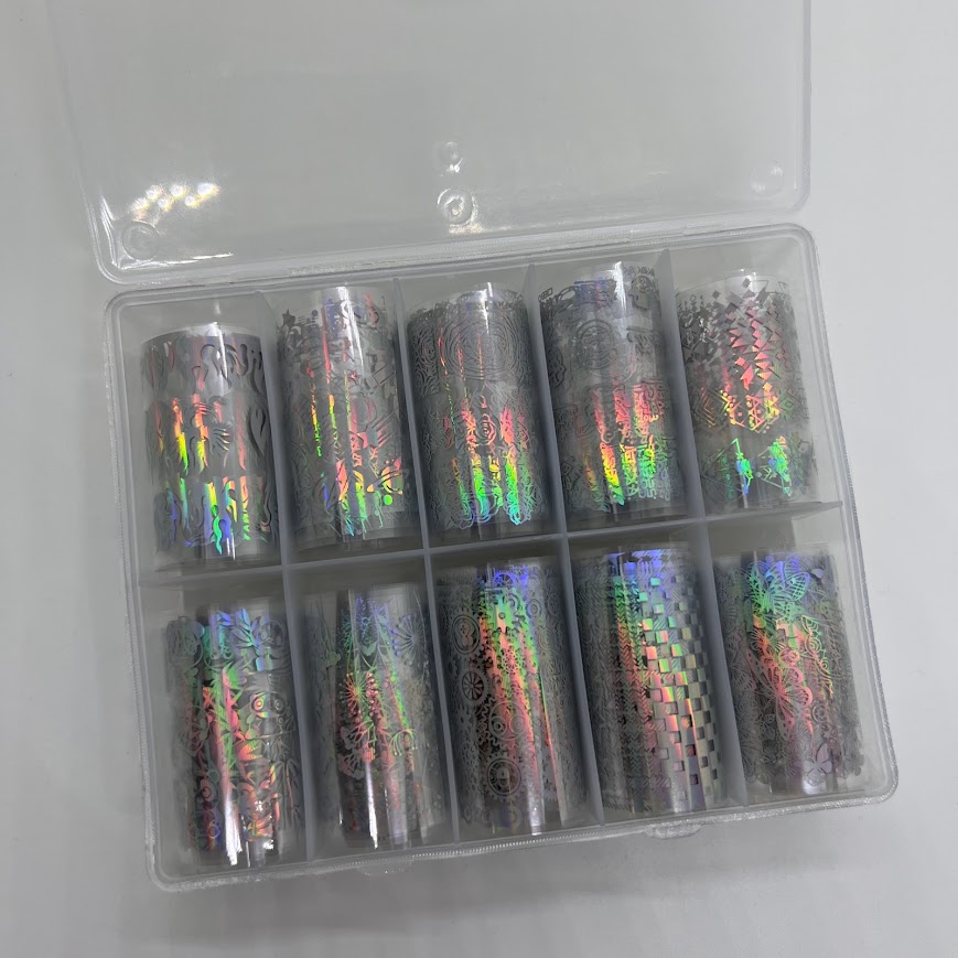 foil plateado
