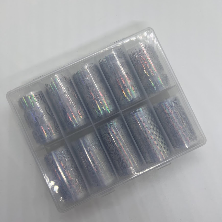 foil plateado