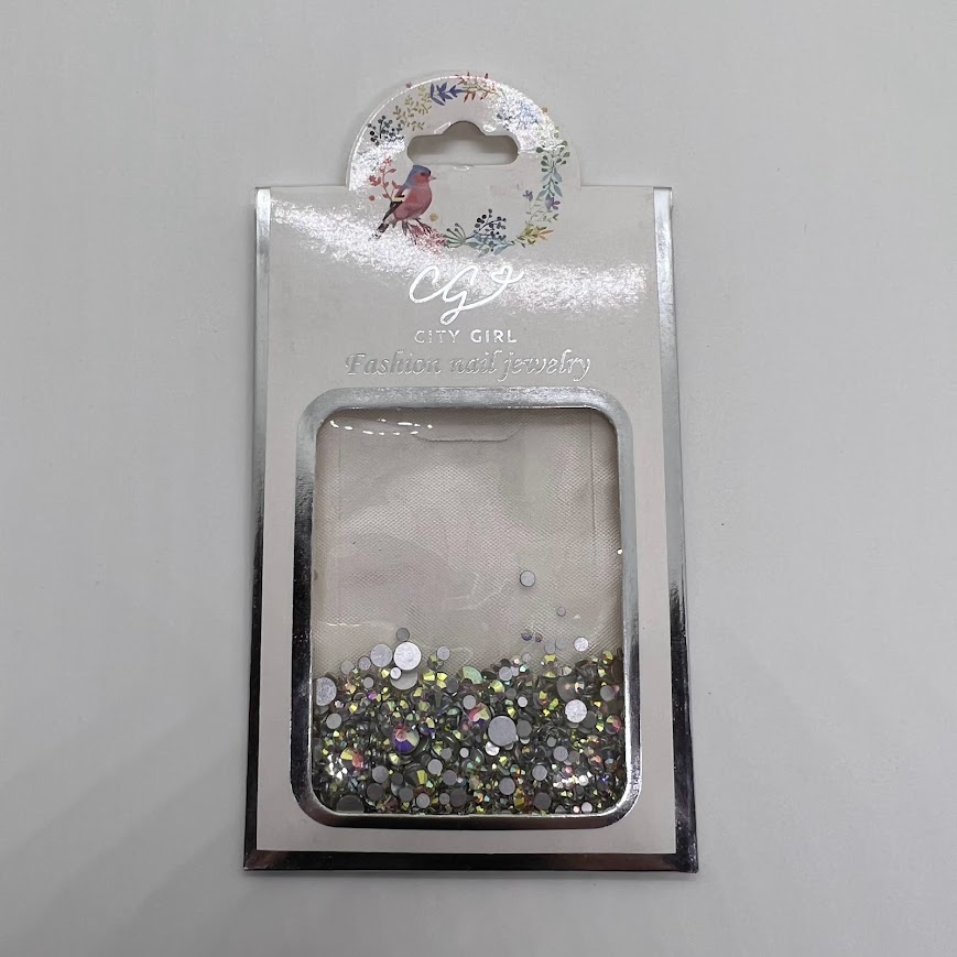 strass tornasolado city girl