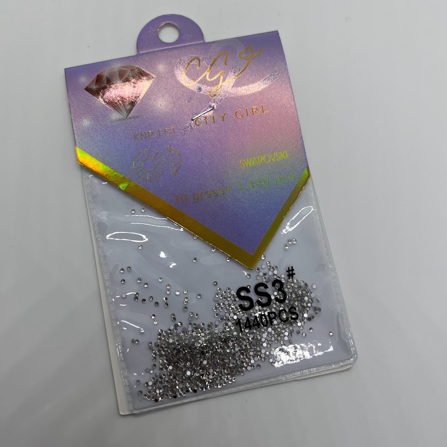 STRASS PLATEADO CITY GIRL - Imagen 2