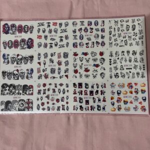 sticker al agua calavera