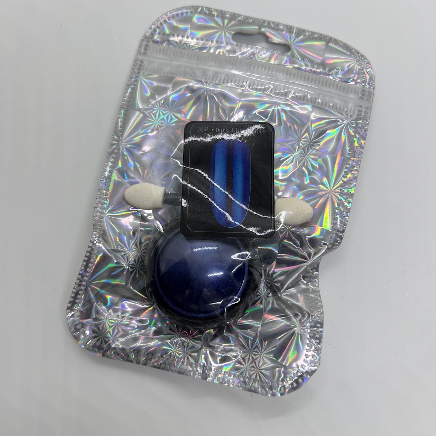 efecto espejo azul