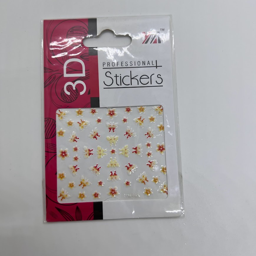 sticker mariposa