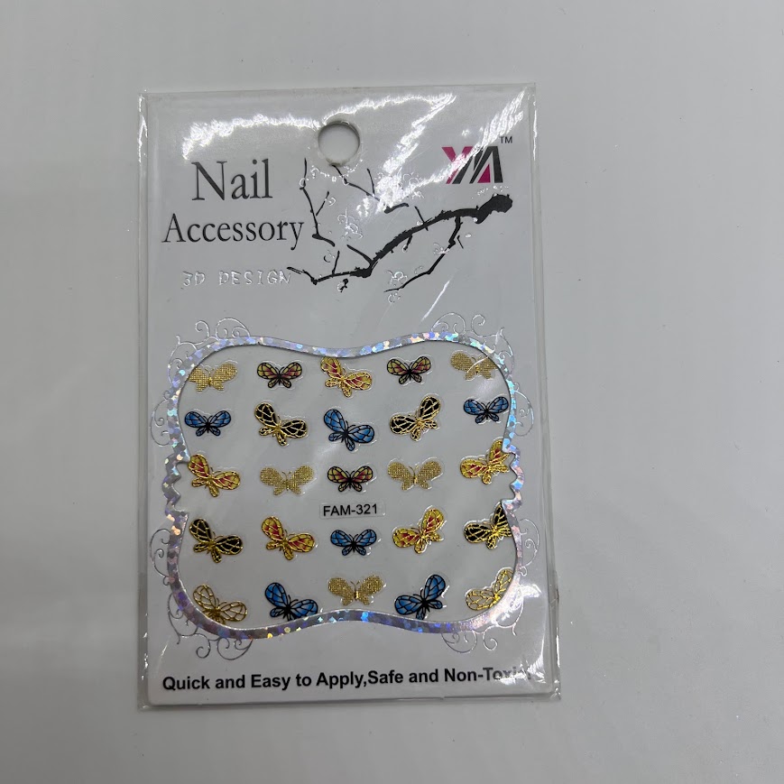sticker mariposa