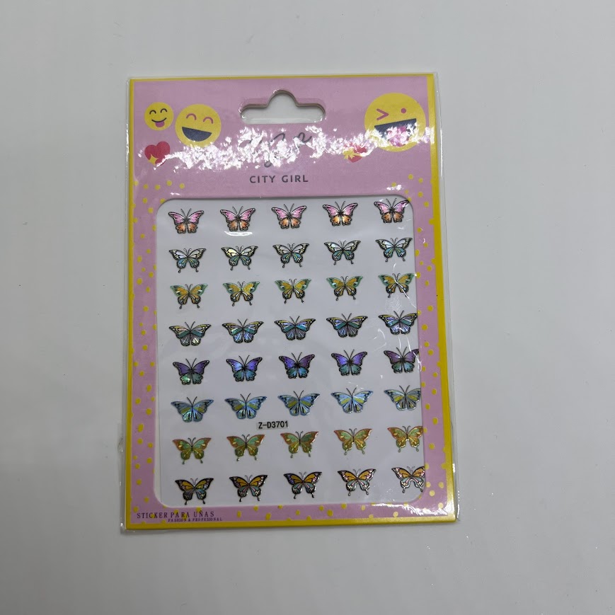 sticker mariposa