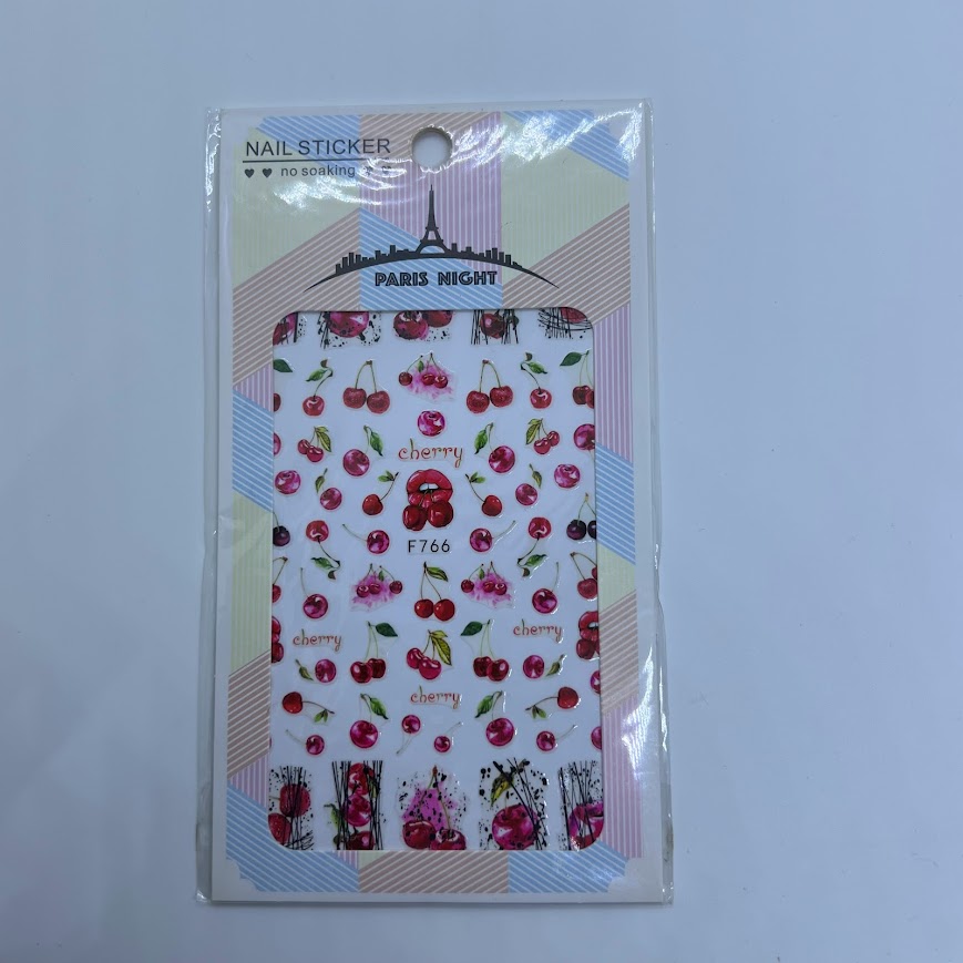 sticker modelos varios cereza
