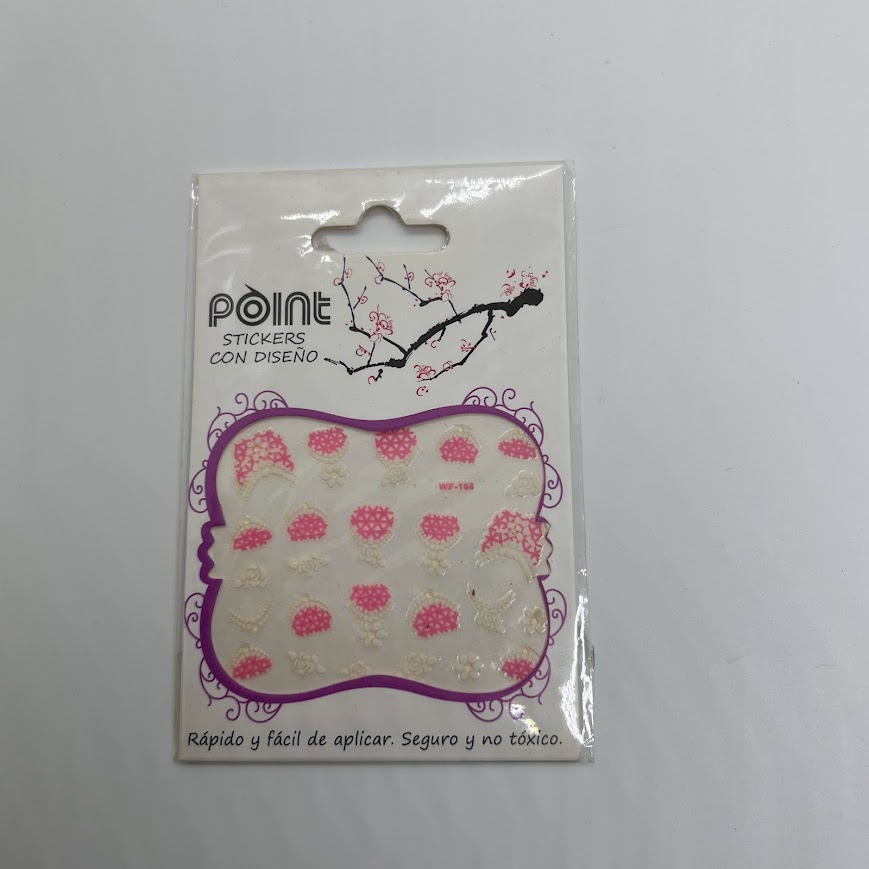 sticker modelos varios rosa