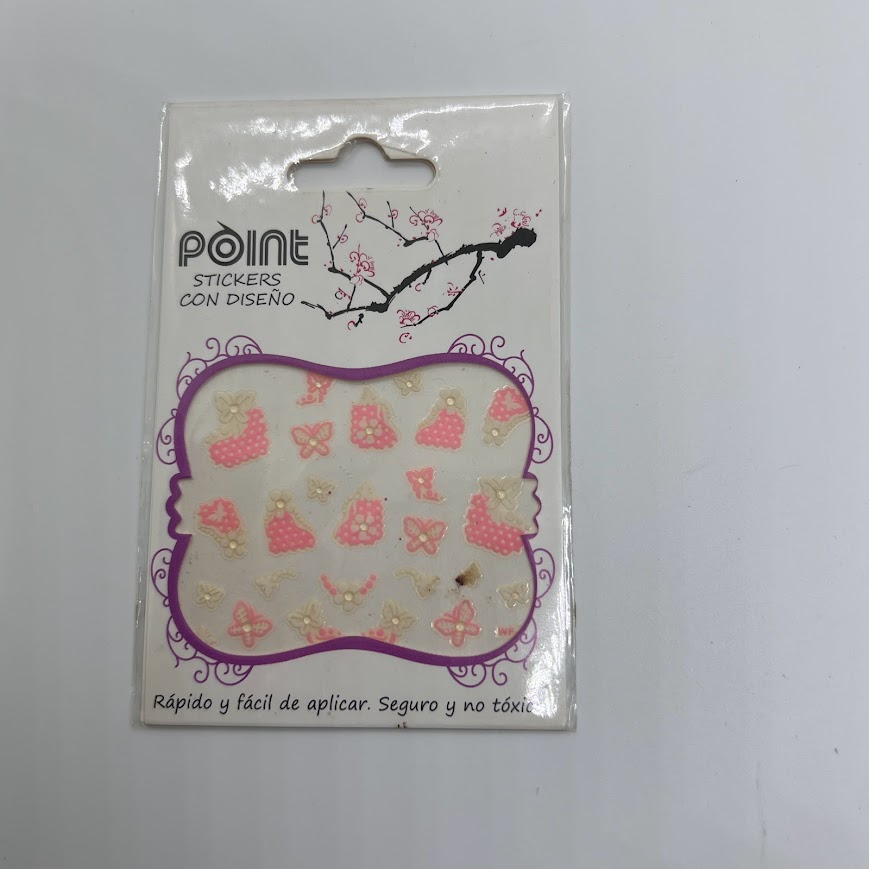 sticker modelos varios rosa