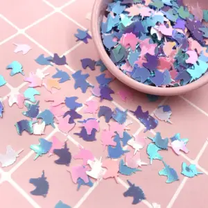 confetti unicornio
