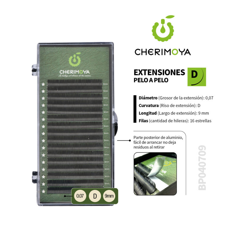 pestañas 0.07d cherimoya