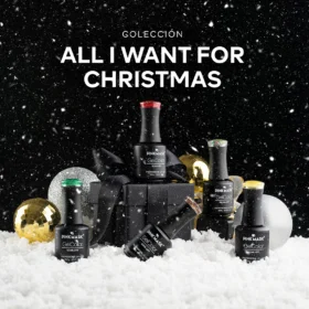 colección ALL I WANT FOR CHRISTMAS pink mask