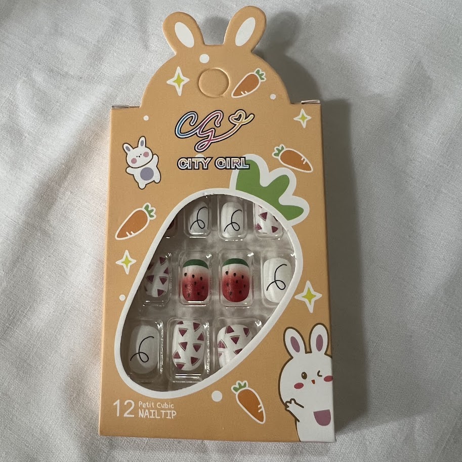 uñas postizas niños