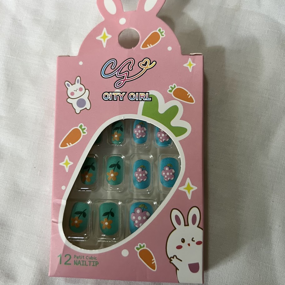 uñas postizas niños